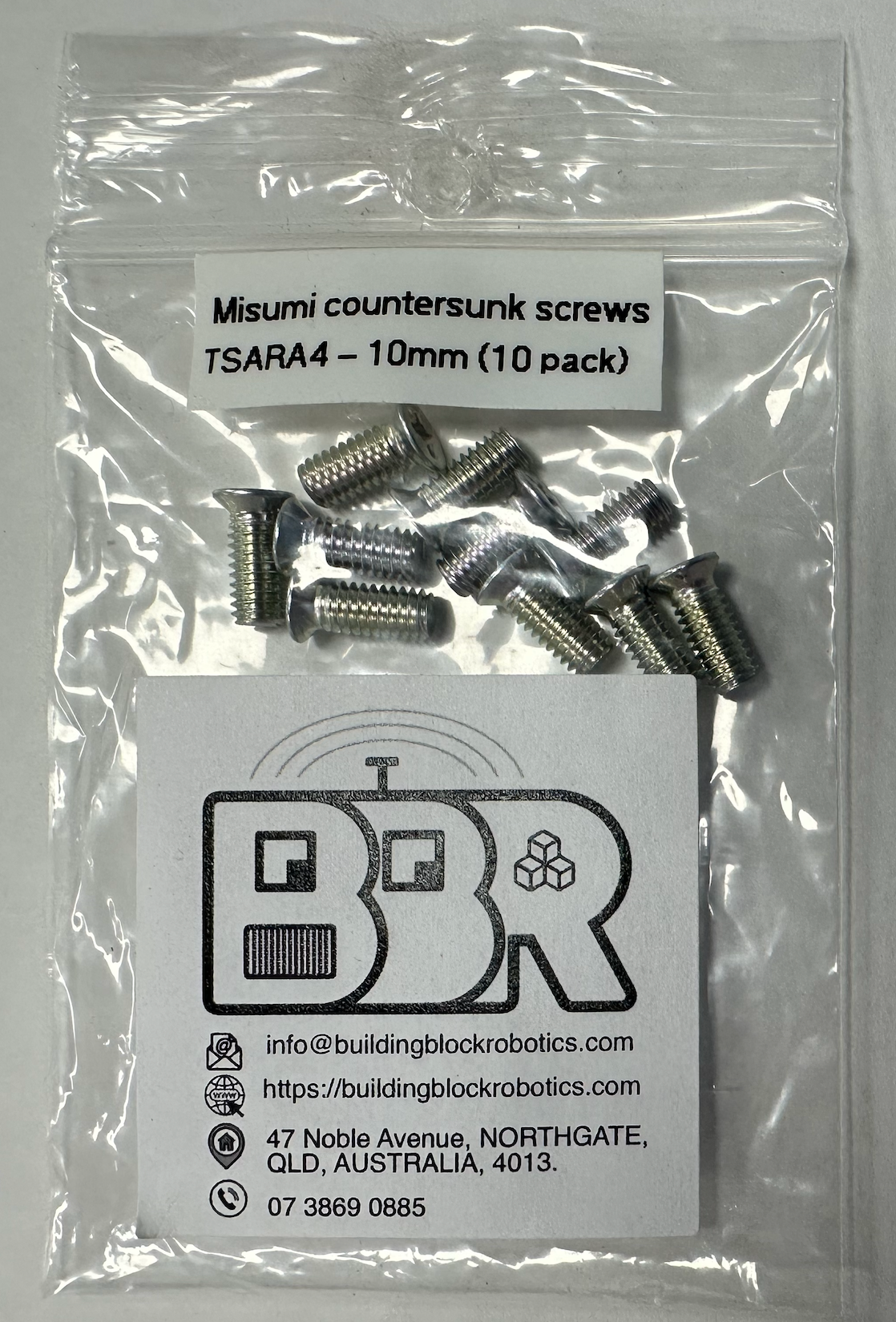 Misumi slide screws - 10mm