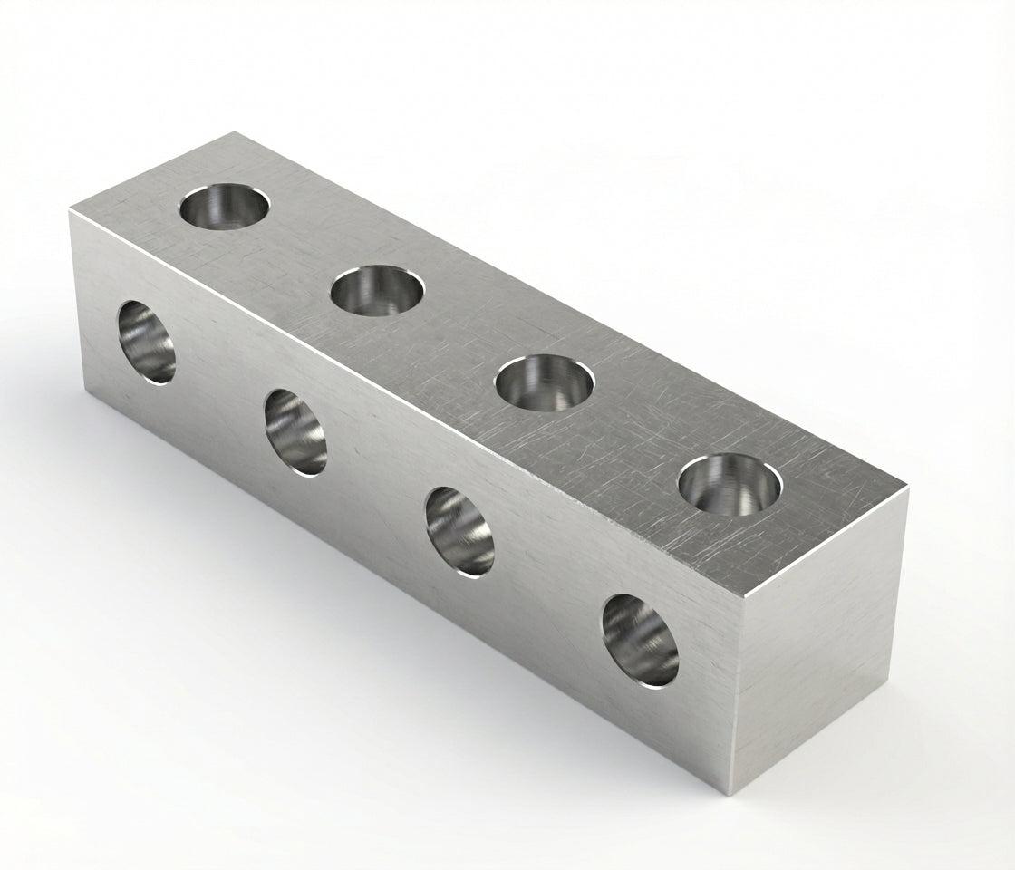 4 Hole - 8mm Square - Through Hole