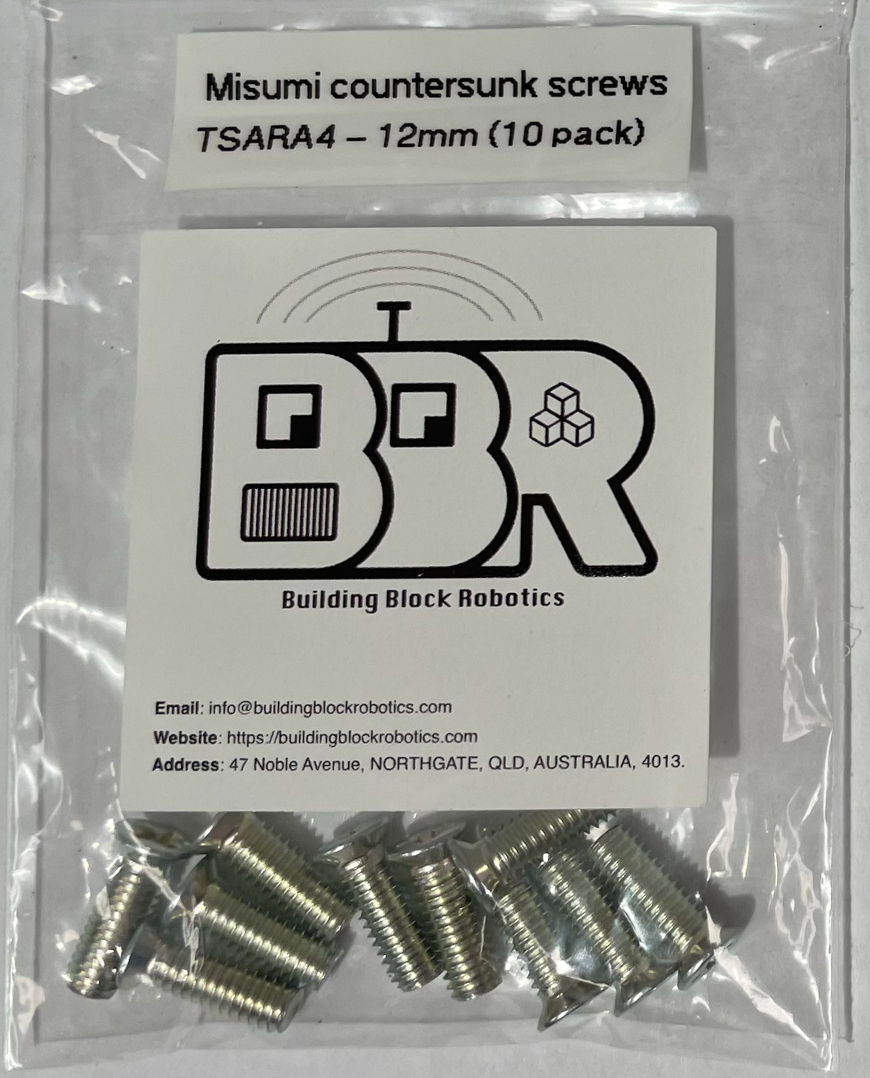 Misumi slide screws - 12mm