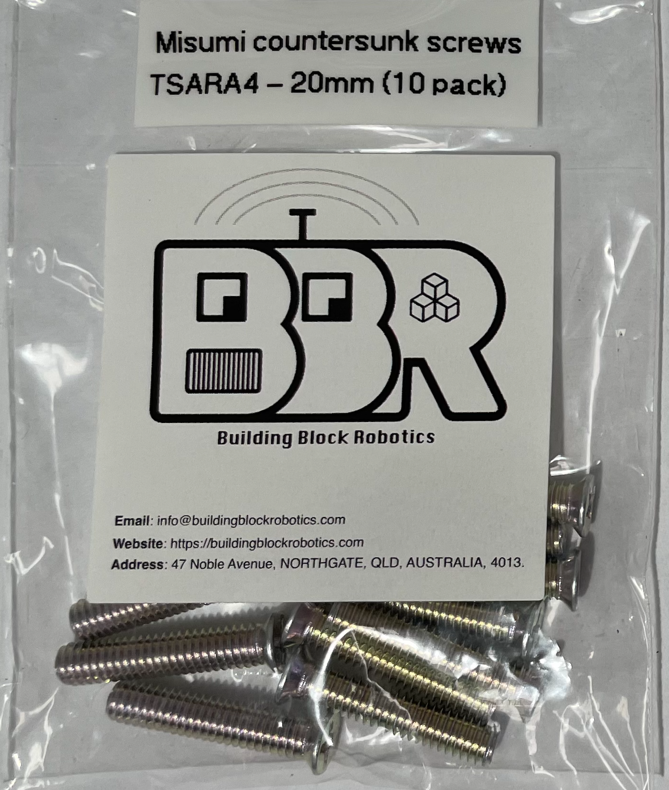 Misumi slide screws - 20mm